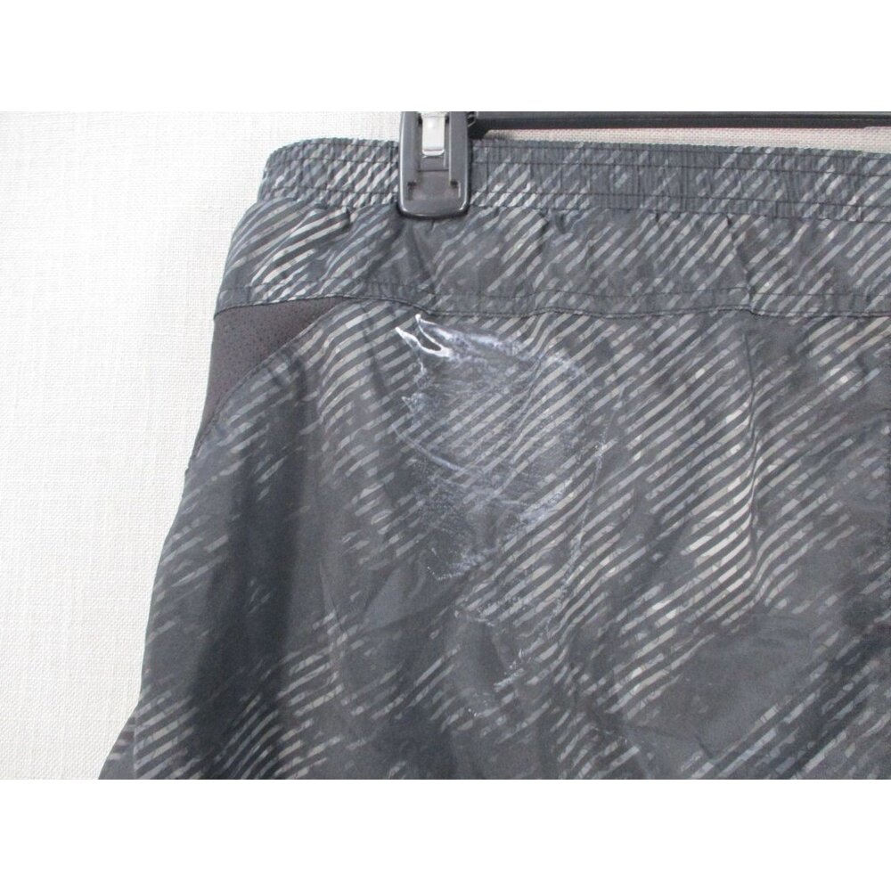 Old Navy Active Womens Running Shorts L/G Black & Gray Pattern‎ - Picture 7 of 9